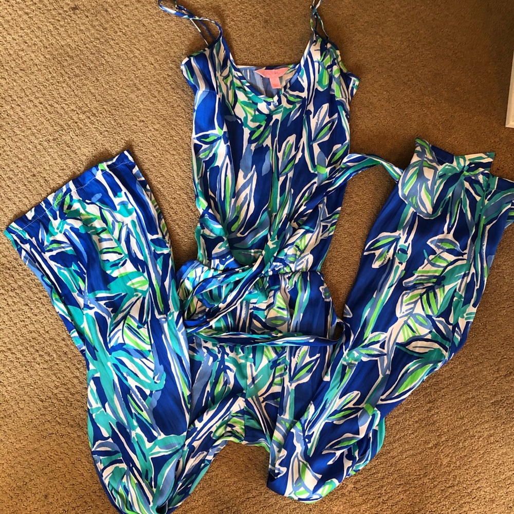 Lilly Pulitzer Silk Jumpsuit